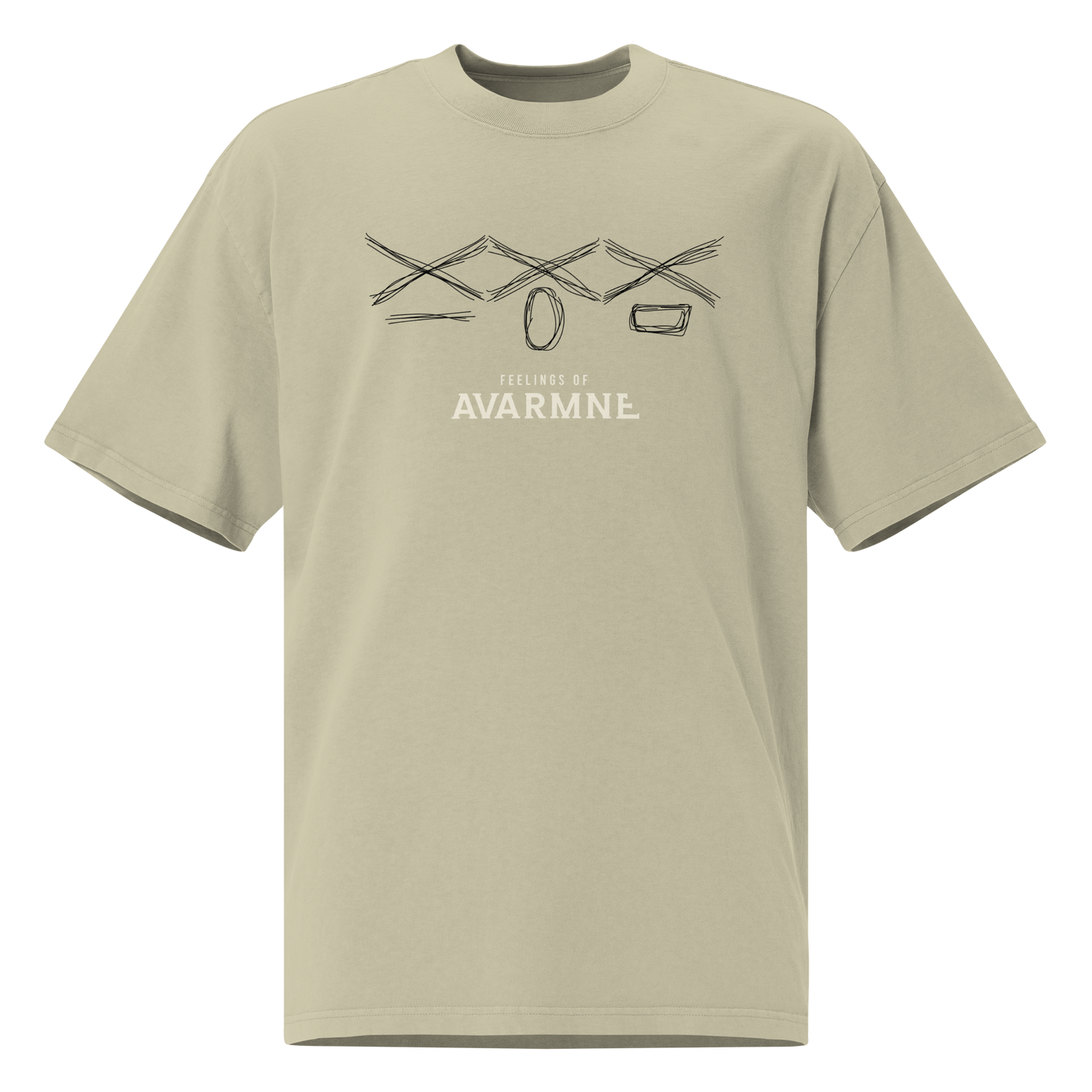 Origin Green - Oversized Faded T-Shirt