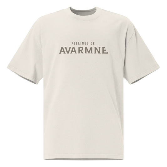 Origin Beige - Oversized faded T-Shirt